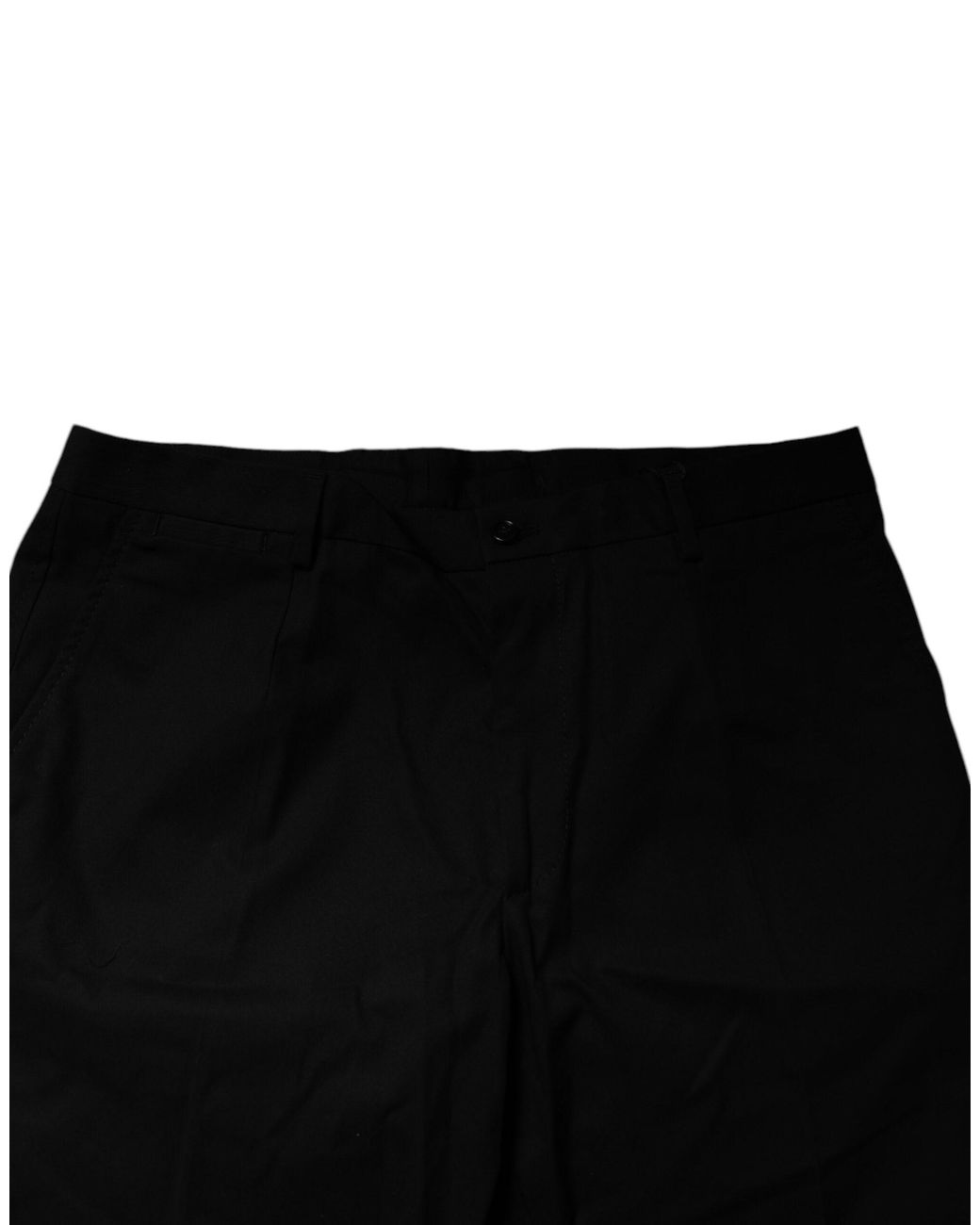 Dolce & Gabbana Black Tailored Shorts Classic Design for men