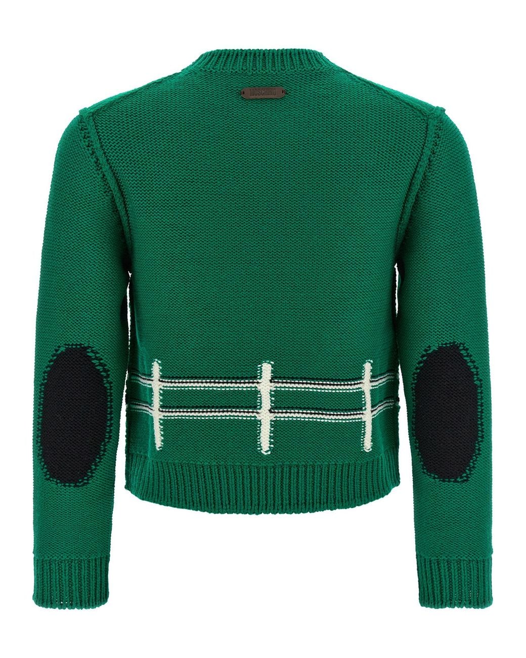 Moschino Green Extrafine Wool Sweater
