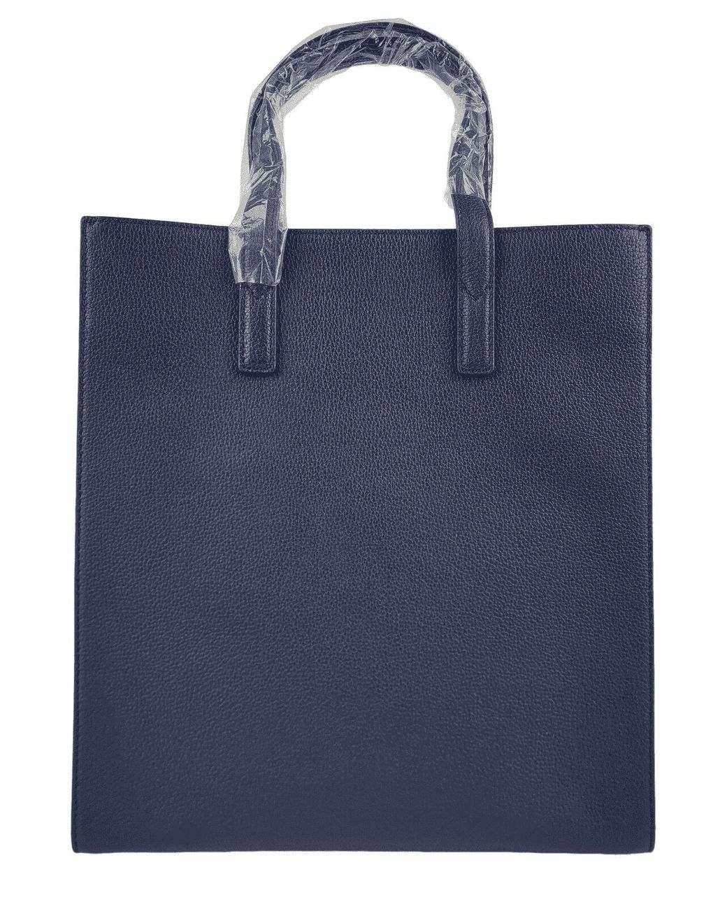 Dark blue deals mcm bag
