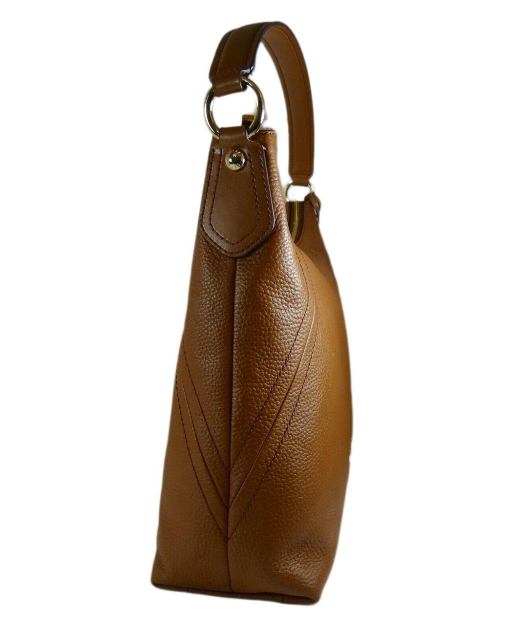 Arriba 54+ imagen michael kors aria top zip large shoulder bag