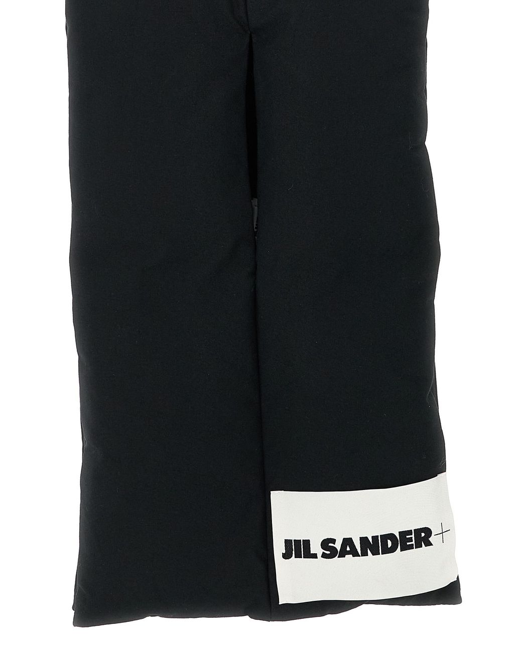 Jil Sander Black 'Down Scarf 01' Scarf