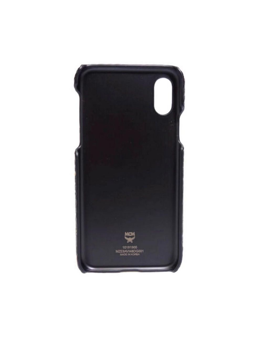 MCM Black Gradation Visetos Iphone X Cell Phone Case