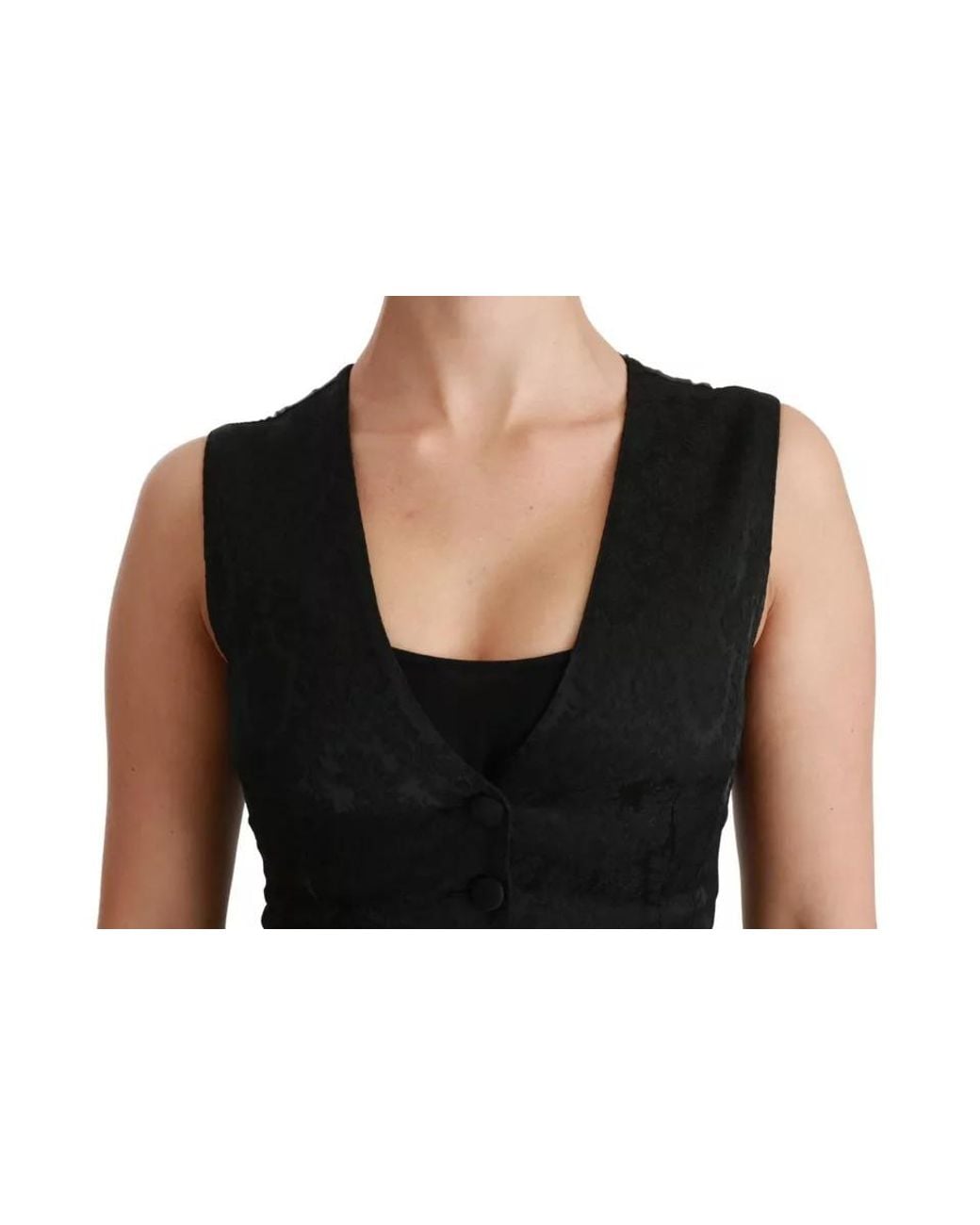 Dolce & Gabbana Black Waistcoats