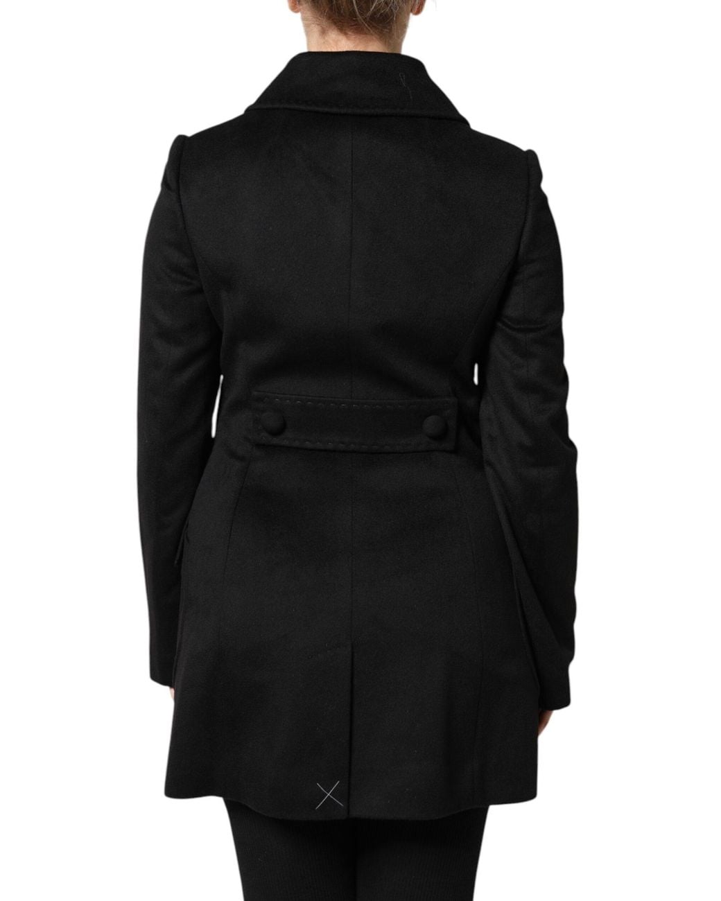 Dolce & Gabbana Black Wool Sartoria Italiano Blazer Jacket