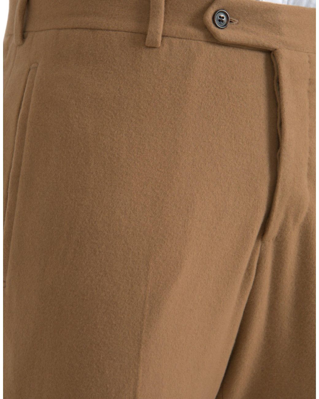 Prada Natural Wool Trousers Regular Fit for men