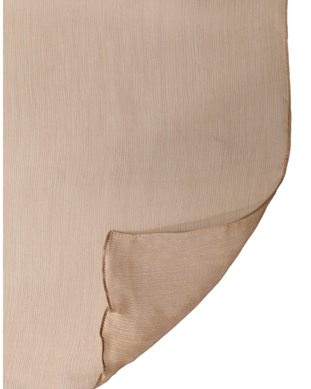 Dolce & Gabbana Brown Silk Stole Neck Wrap Shawl Scarf for men