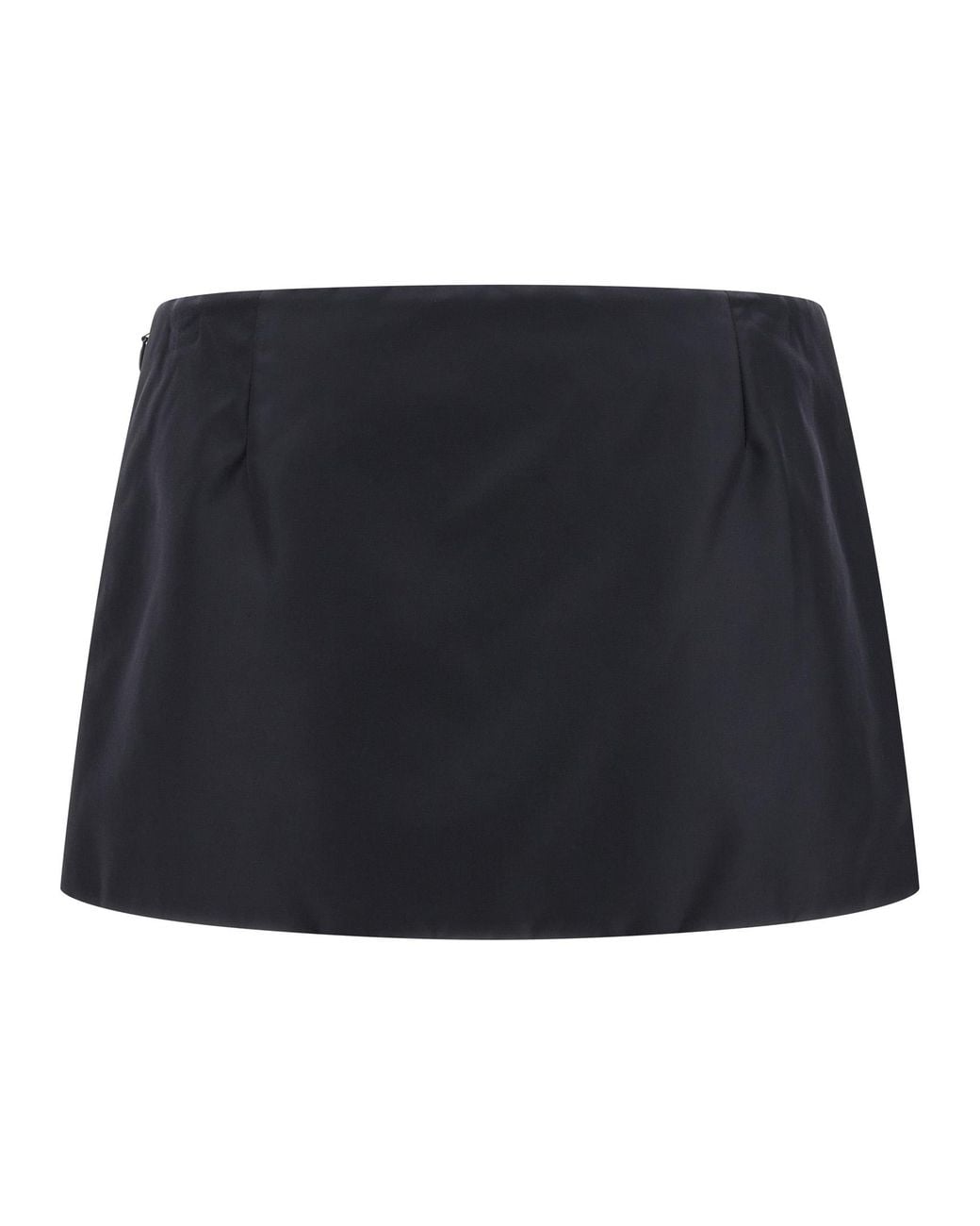 Miu Miu Blue Recycled Polyamide Long Skirt