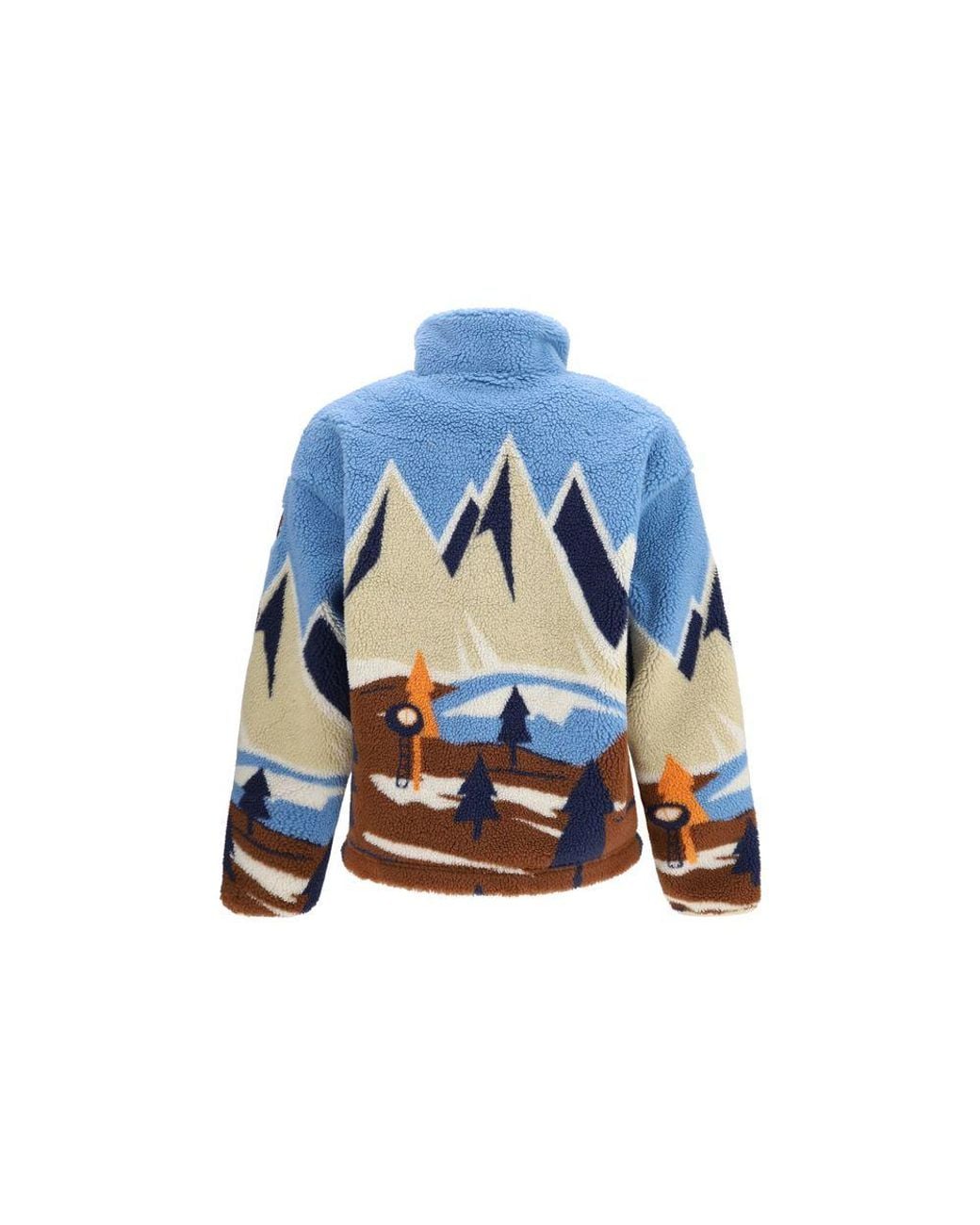 Napapijri Blue Recycled Polyester Shell Jacket for men