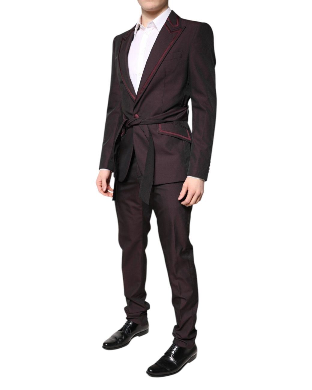 Dolce & Gabbana Black Single Breasted Formal 2 Piece Suit for men