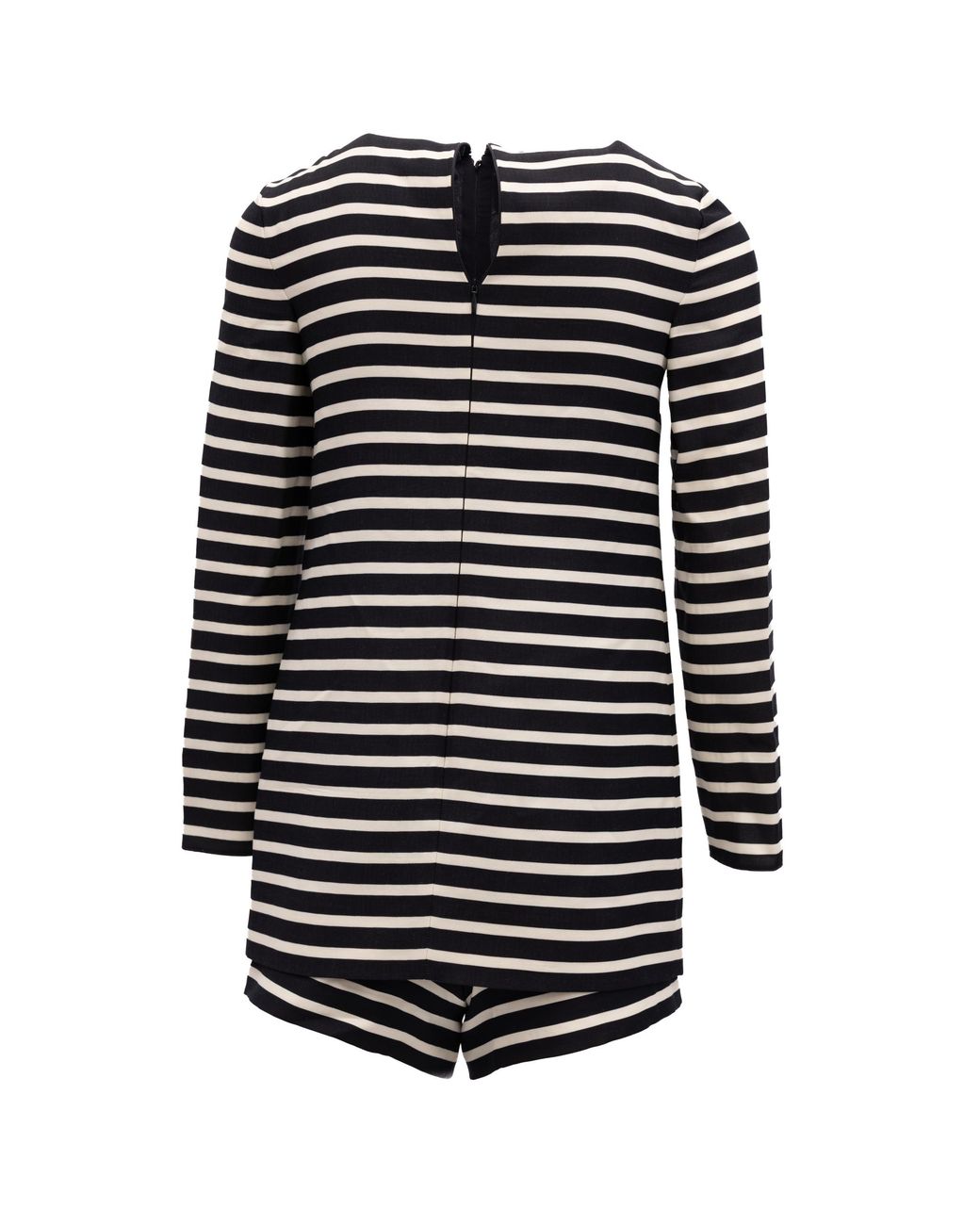 Valentino Garavani Black Striped Romper
