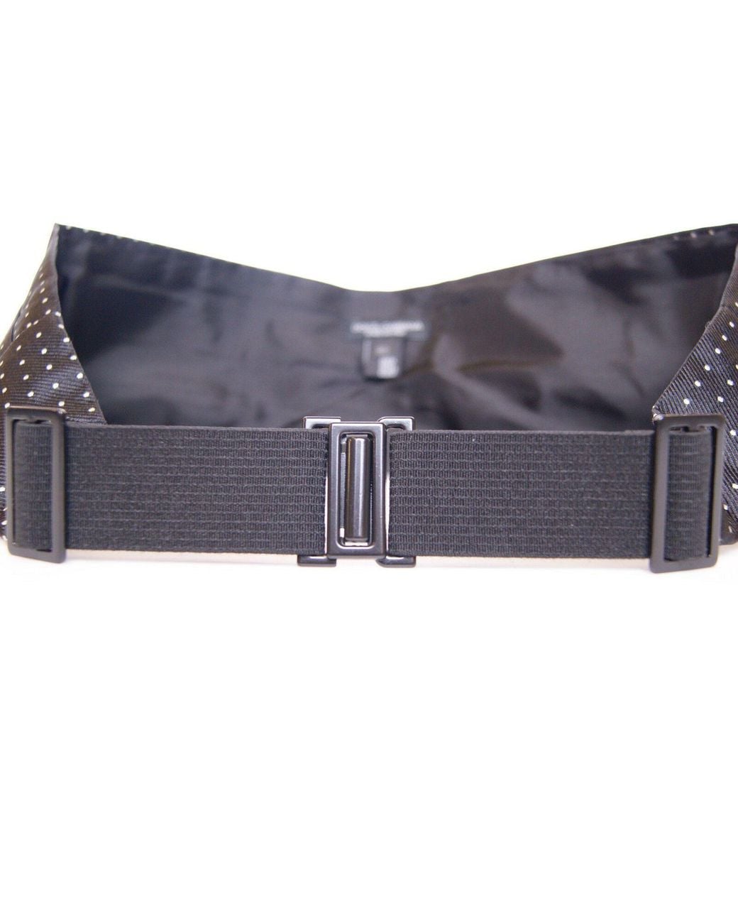 Dolce & Gabbana Blue Waist Smoking Tuxedo Cummerbund Belt Silk for men