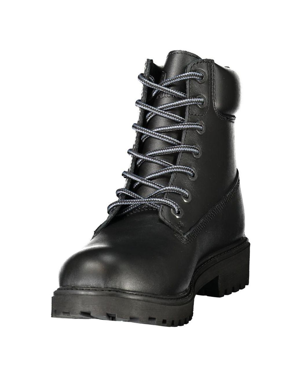 Lumberjack Black Leather Sneaker for men