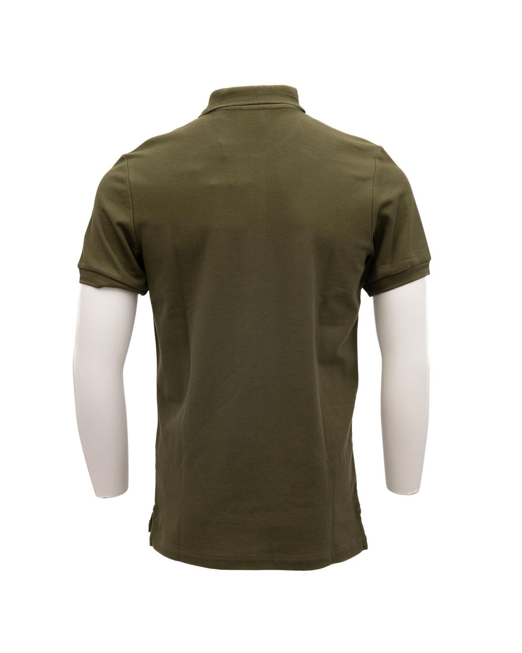 Burberry Green Cotton Polo Shirt for men
