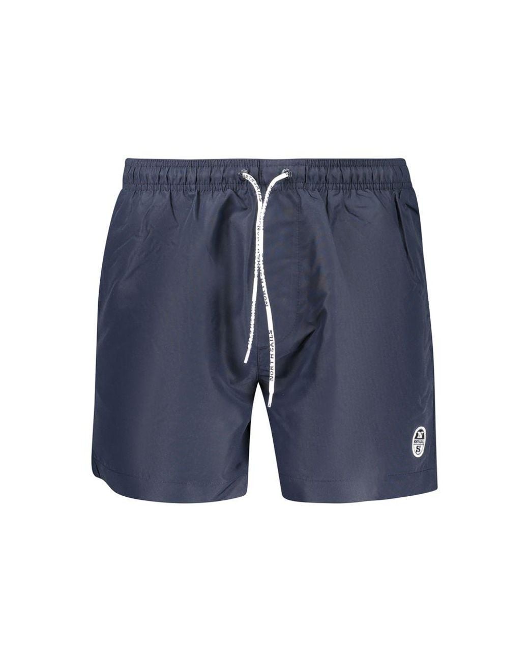 North Sails Blue Blu Polyester Swim Boxer for men