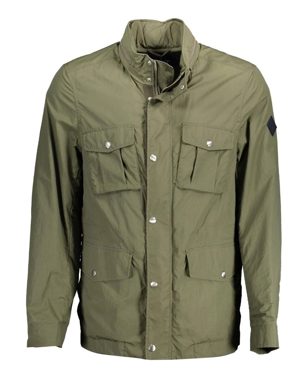 Gant Green Polyamide Shell Jacket for men