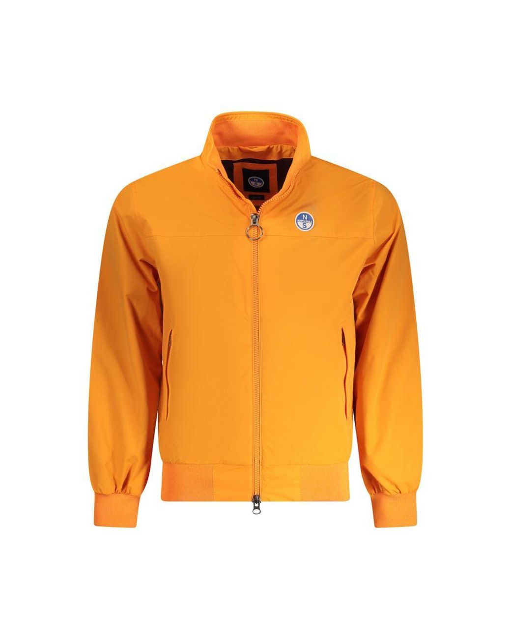 North Sails Orange Polyamide Jacket for men