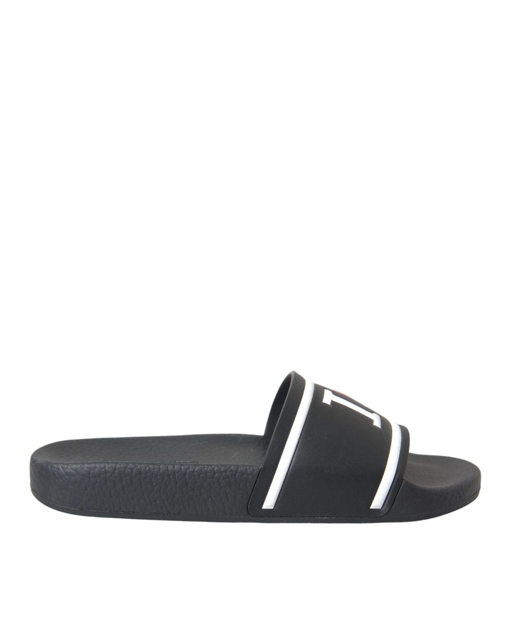 Dolce & Gabbana Black Sliders