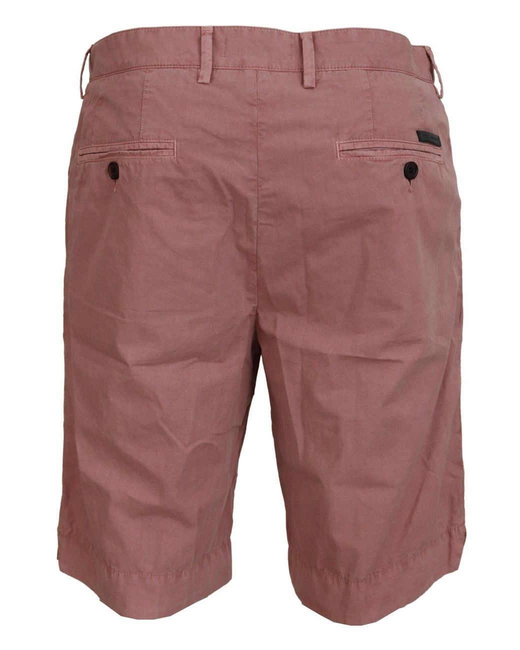 Dolce & Gabbana Black Chinos Cotton Casual Shorts for men