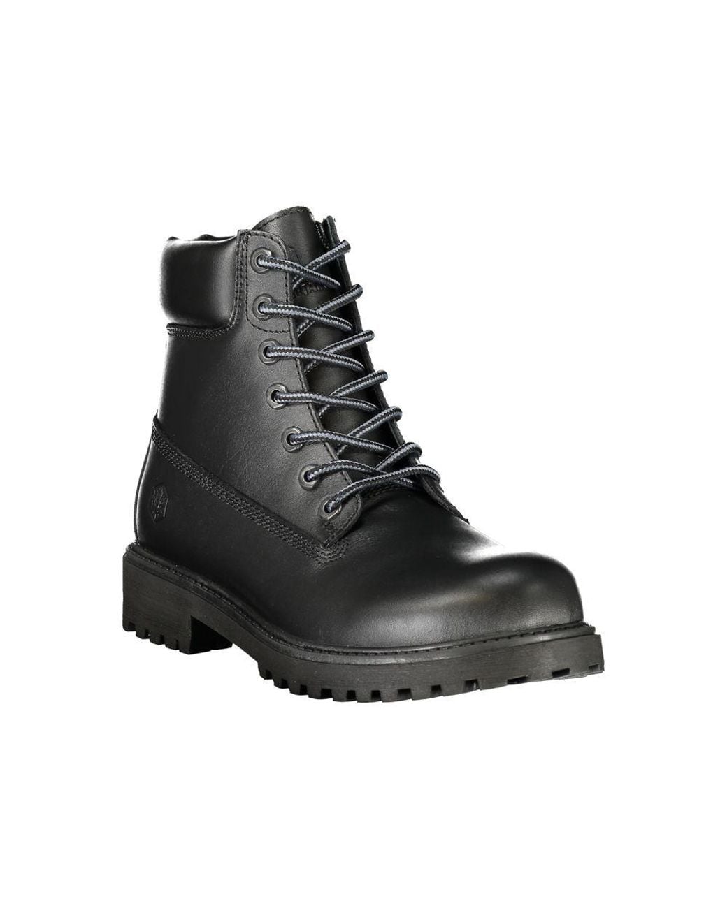 Lumberjack Black Leather Sneaker for men
