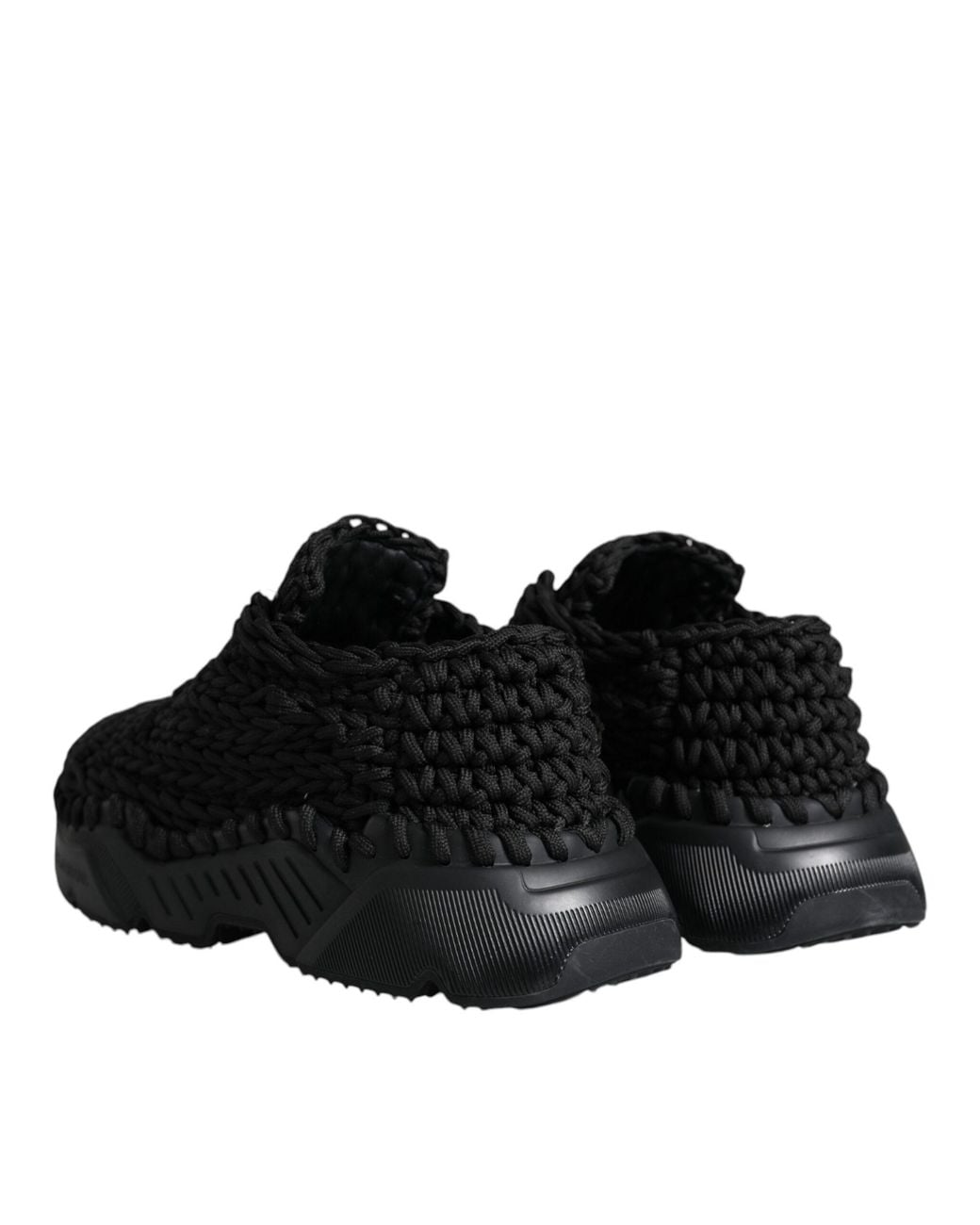 Dolce & Gabbana Black Sneakers