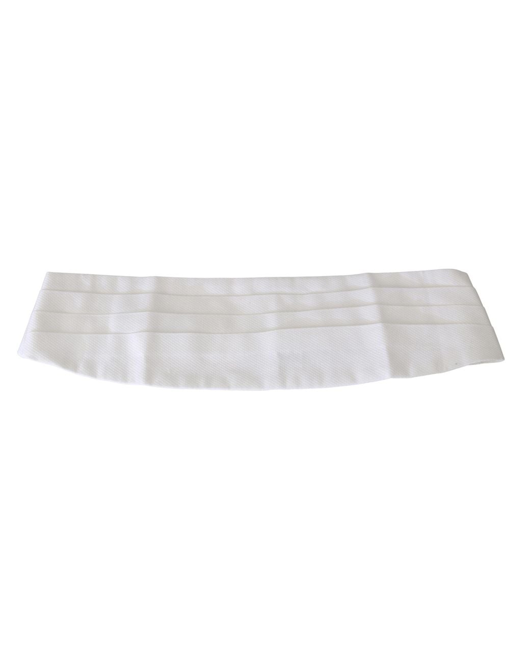 Dolce & Gabbana Black Waist Belt Cotton Cummerbund for men