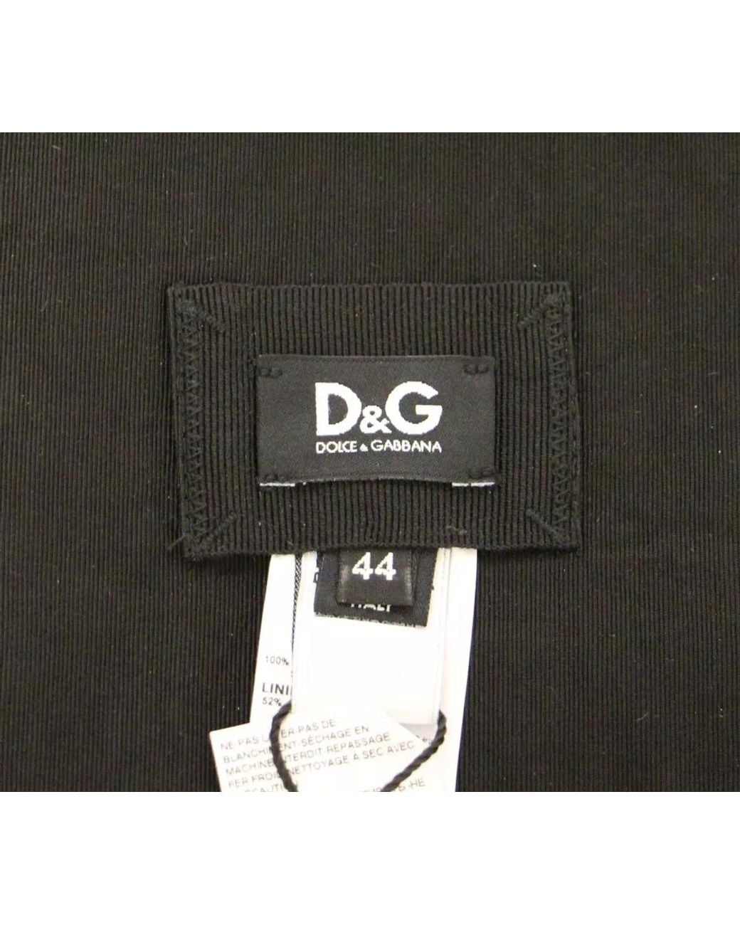 Dolce & Gabbana Black Silk Waist Cummerbund