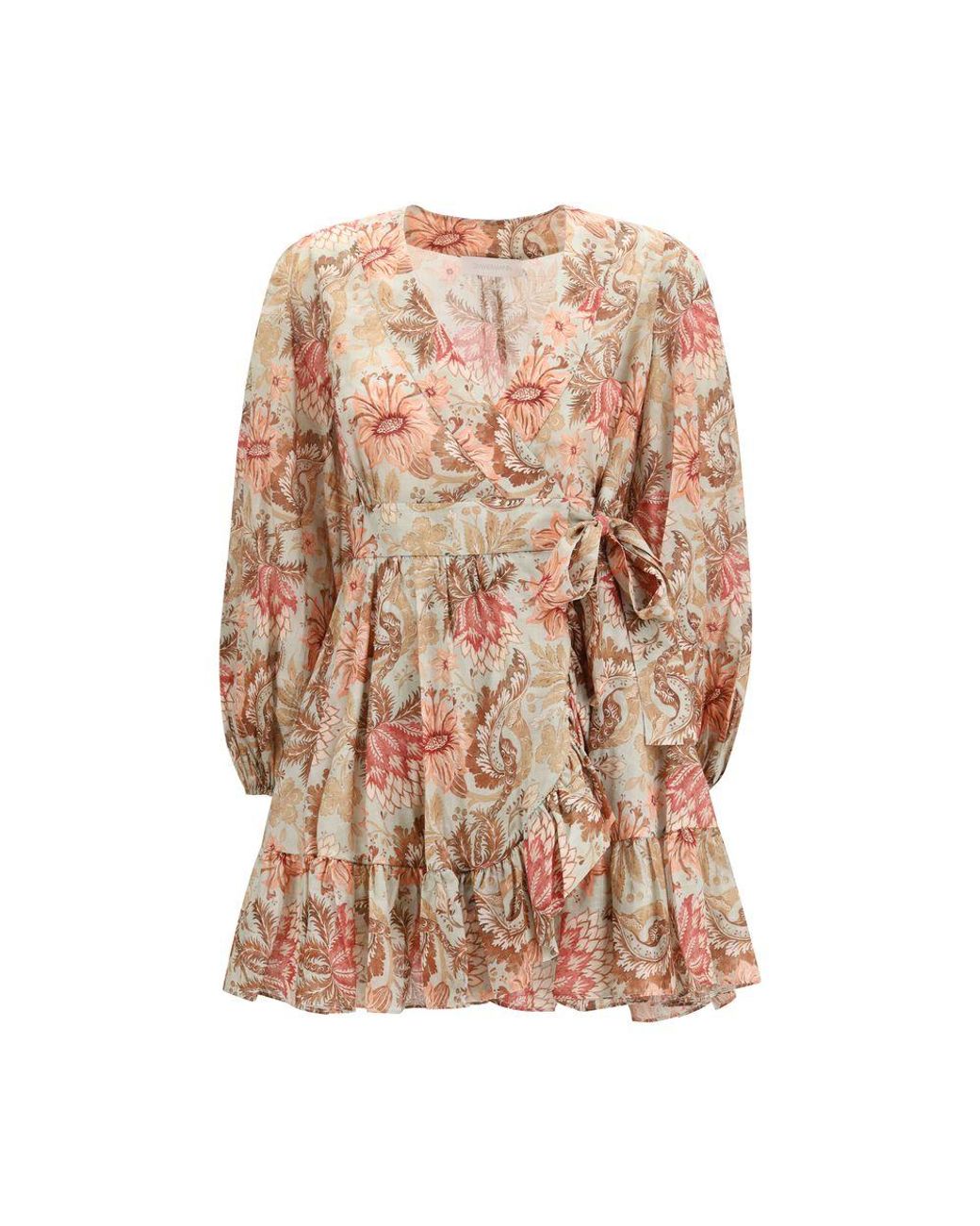 Zimmermann Natural Cotton Casual Dress