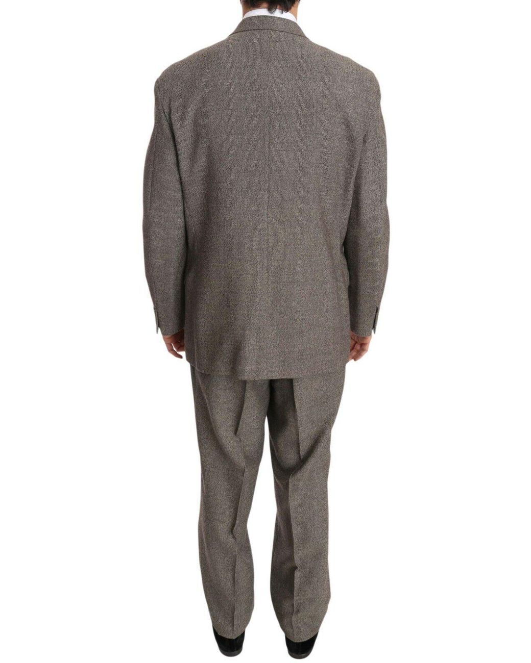 Fendi Black Elegant Light Wool Suit for men