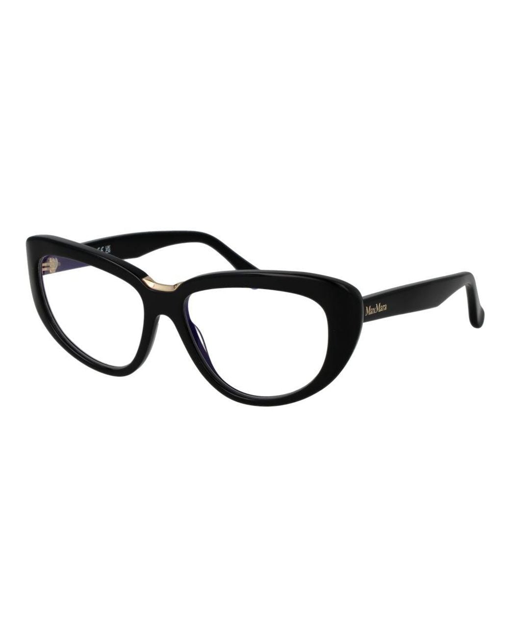 Max Mara Black Plastic Glasses (Frames)