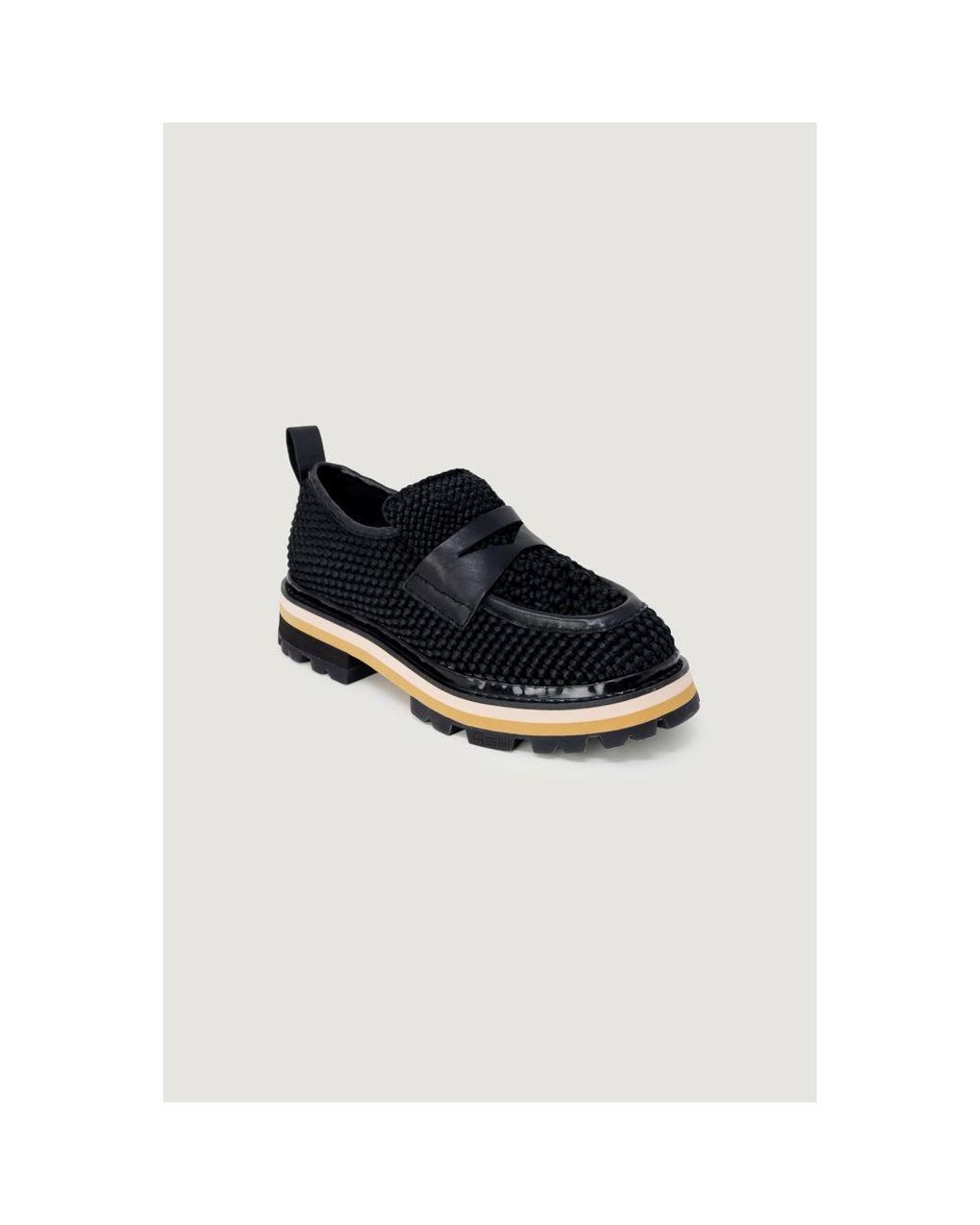 Ash Black Genesis Knit Loafer
