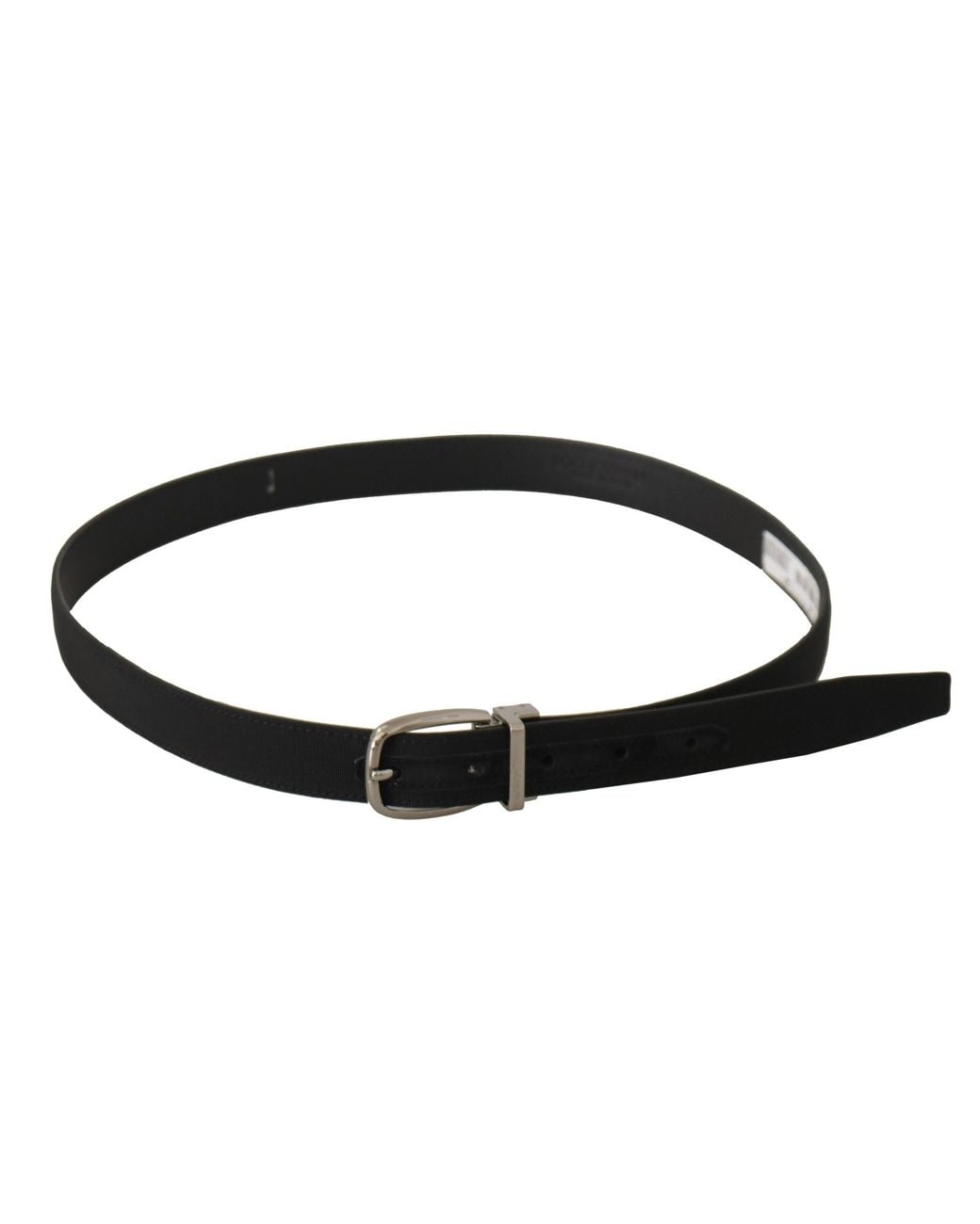 Dolce & Gabbana Black Fabric Belt Canvas for men