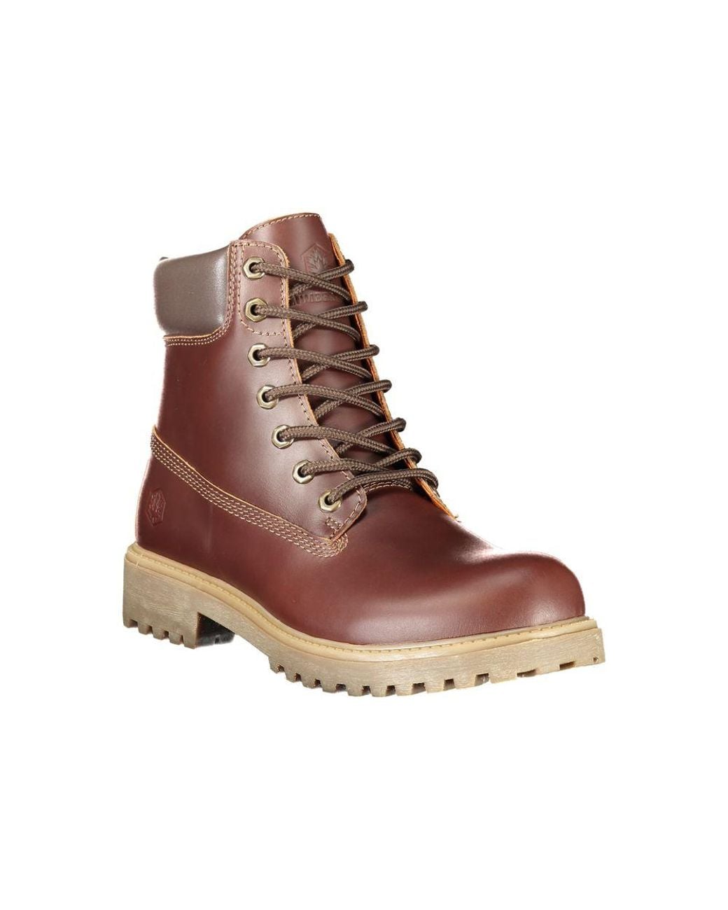 Lumberjack Brown Leather Sneaker for men