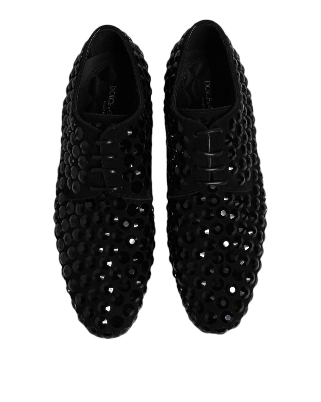 Dolce & Gabbana Black Laced Shoes for men