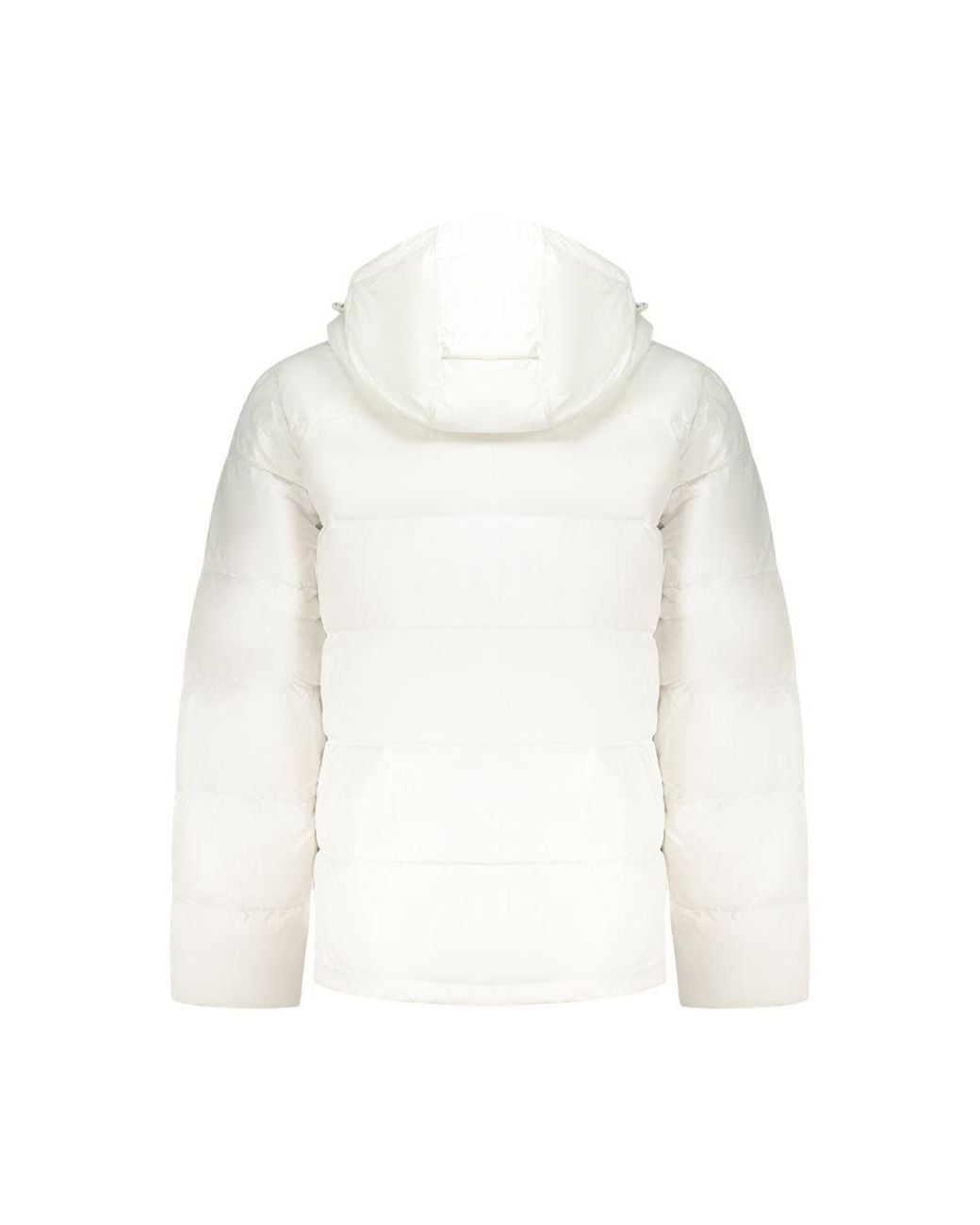 Calvin Klein White Bianco Poliammide Jacket for men