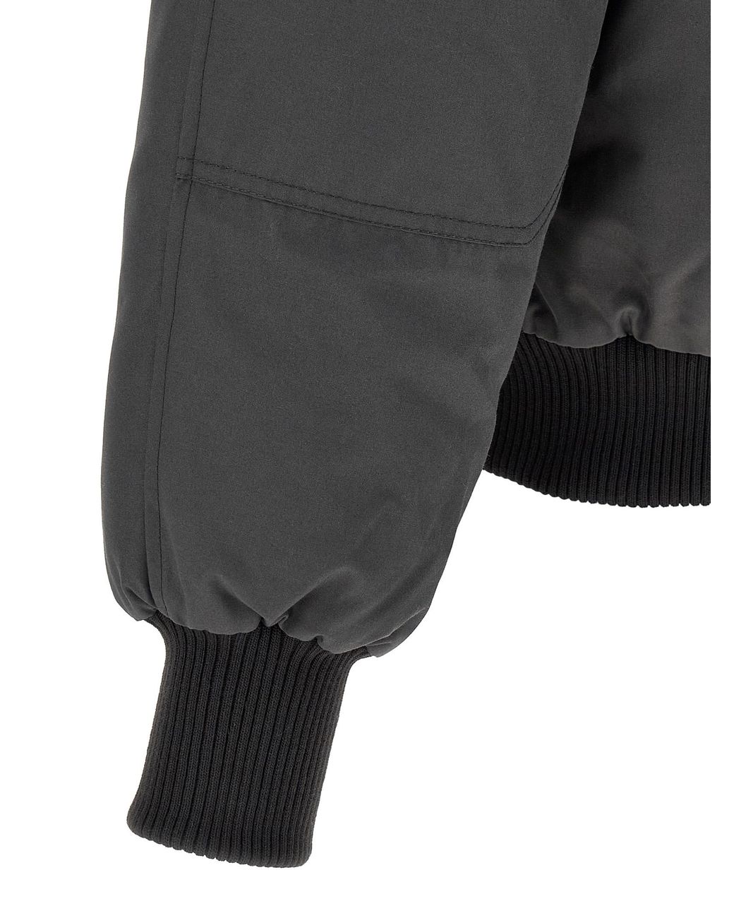 Canada Goose Gray Polyester Bomber for men