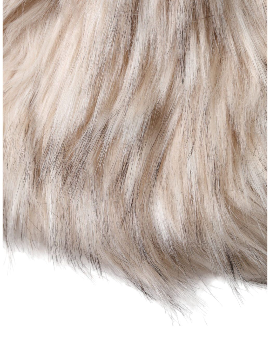 Dolce & Gabbana Natural Acrylic Fur Bucket Hat