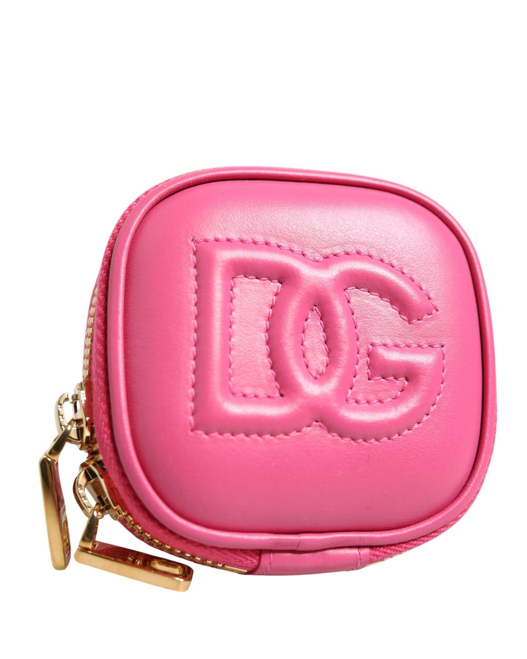 Dolce & Gabbana Red Calf Leather Dg Logo Multifunctional Kit Borse Bag