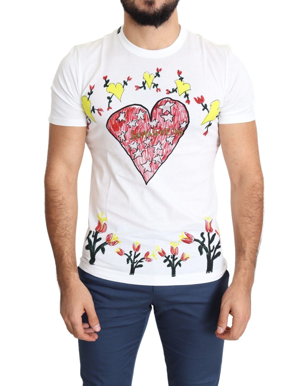 Dolce & Gabbana White T-Shirts for men