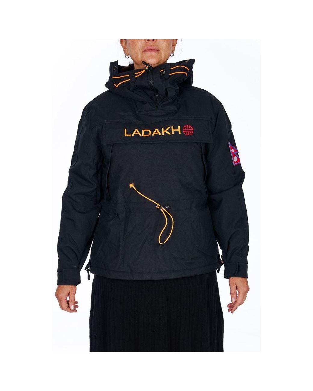 Ladakh Blue Polyester Jacket