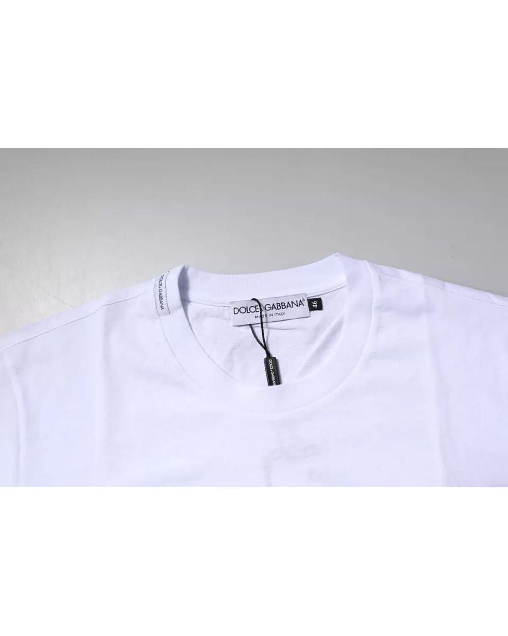 Dolce & Gabbana Blue Short Sleeve Crew Neck Tshirt for men