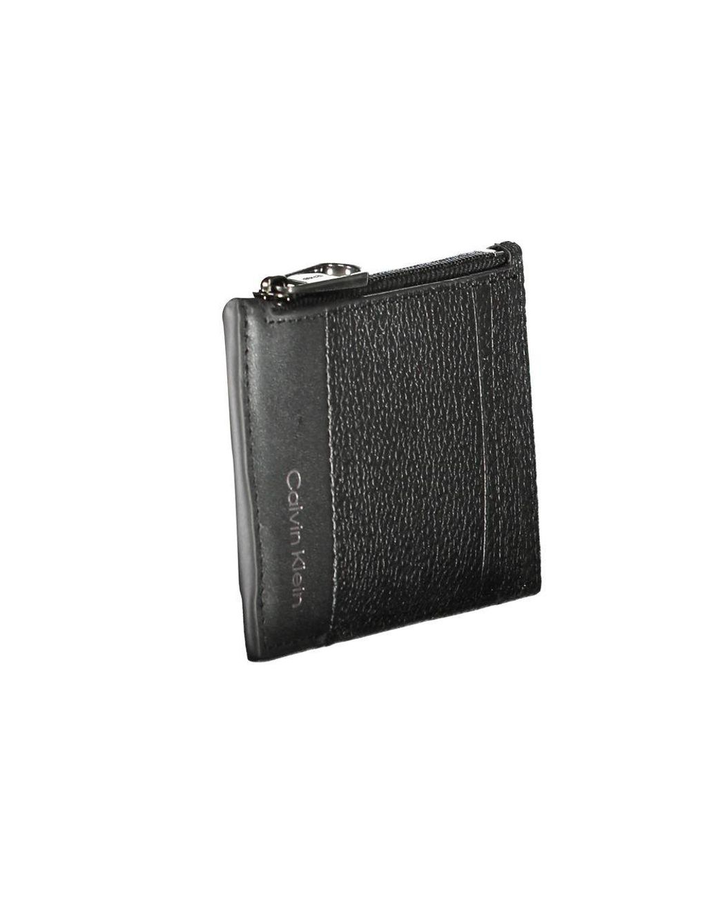 Calvin Klein Gray Leather Wallet for men
