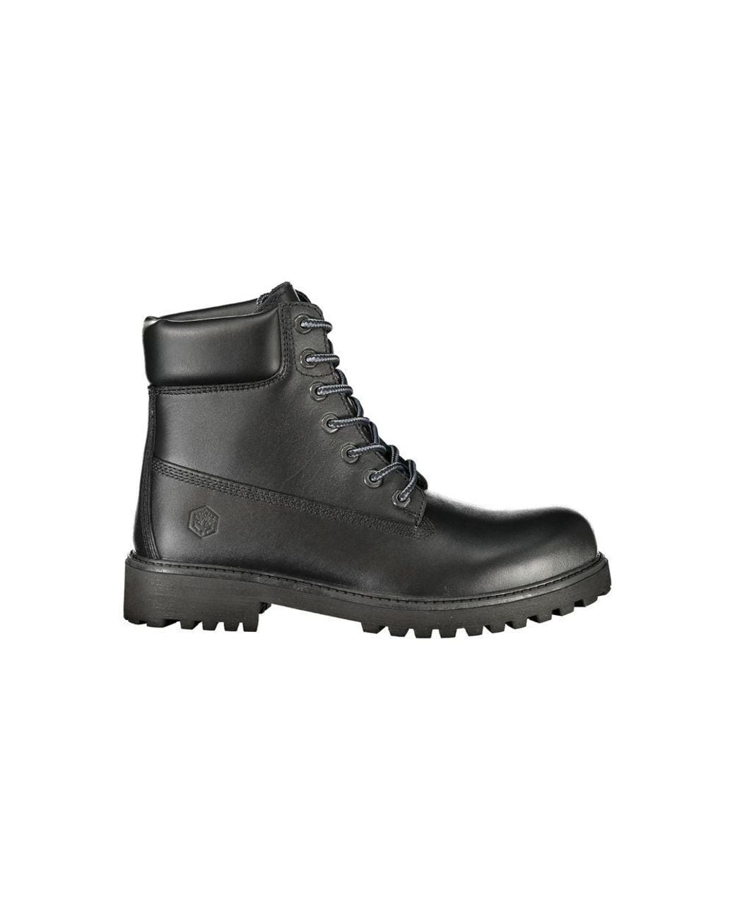 Lumberjack Black Leather Sneaker for men