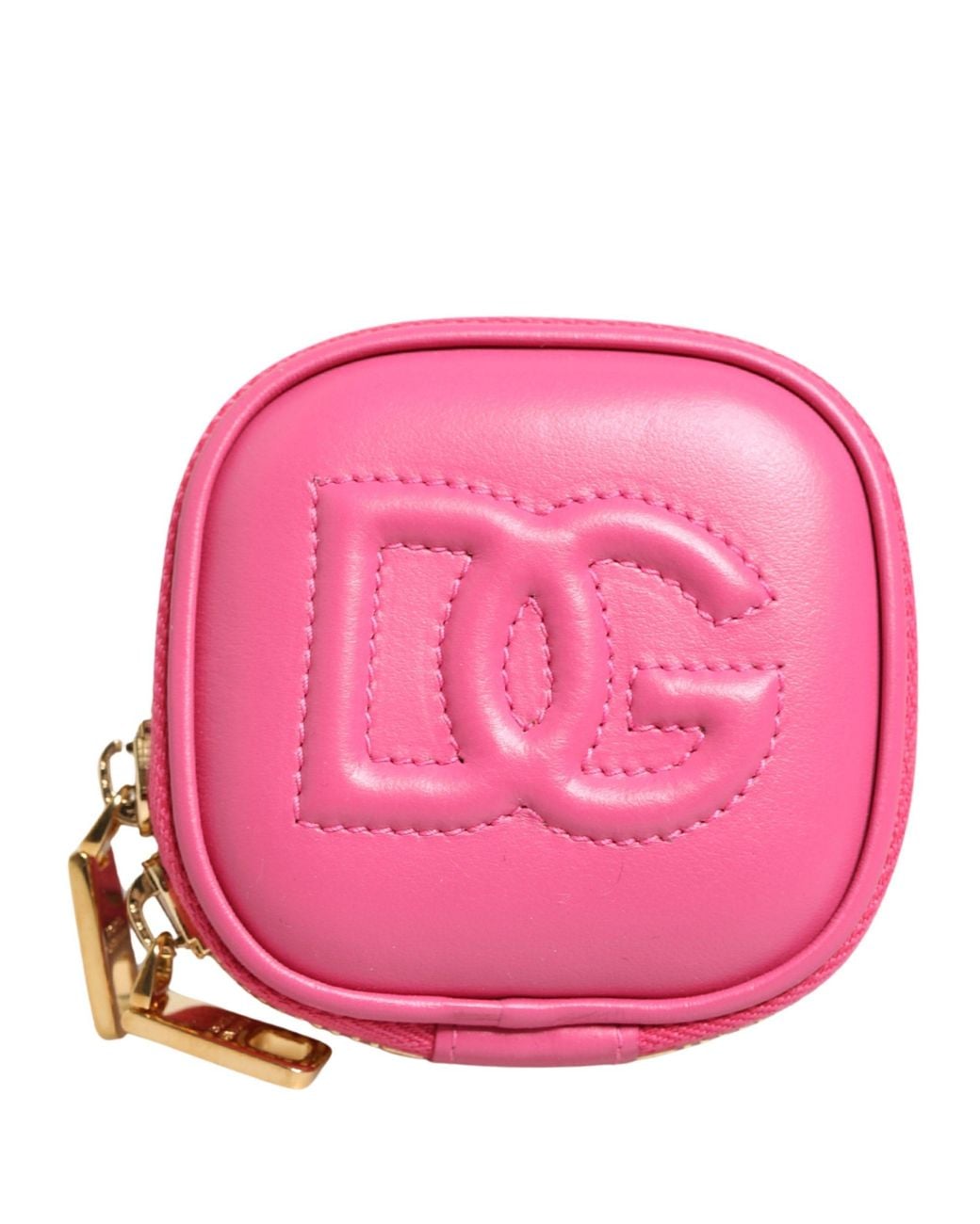 Dolce & Gabbana Red Calf Leather Dg Logo Multifunctional Kit Borse Bag