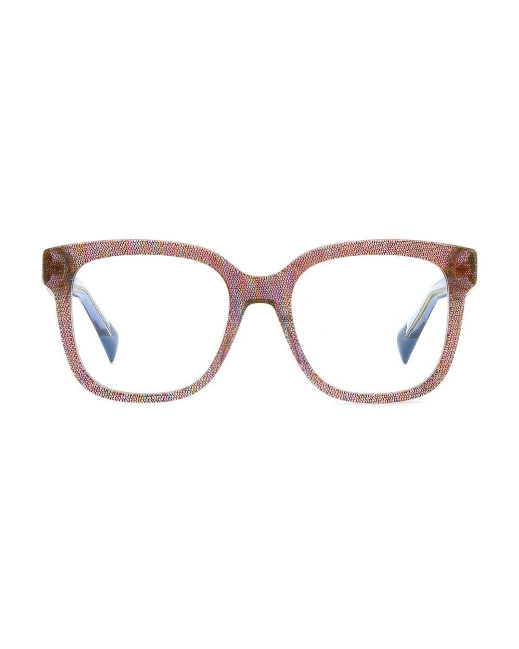 Missoni Blue Plastic Glasses (Frames)