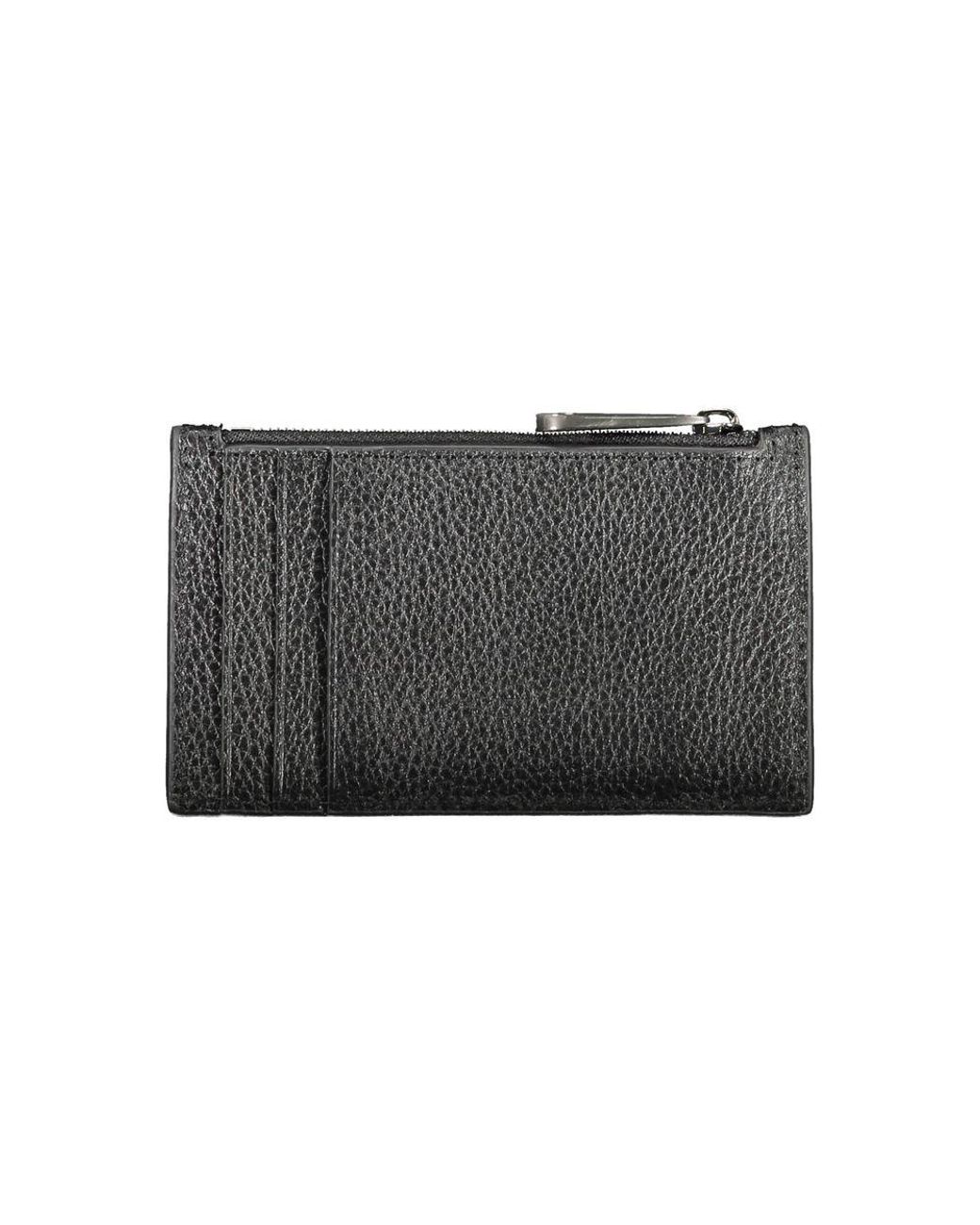 Calvin Klein Gray Leather Wallet for men