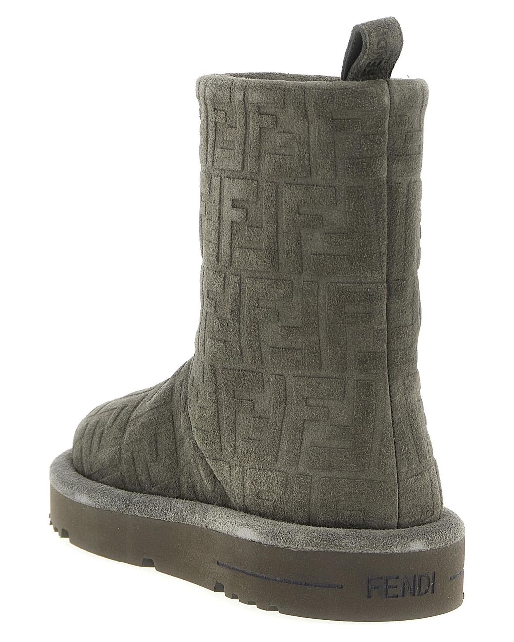 Fendi Green 'Apres Chic' Boots