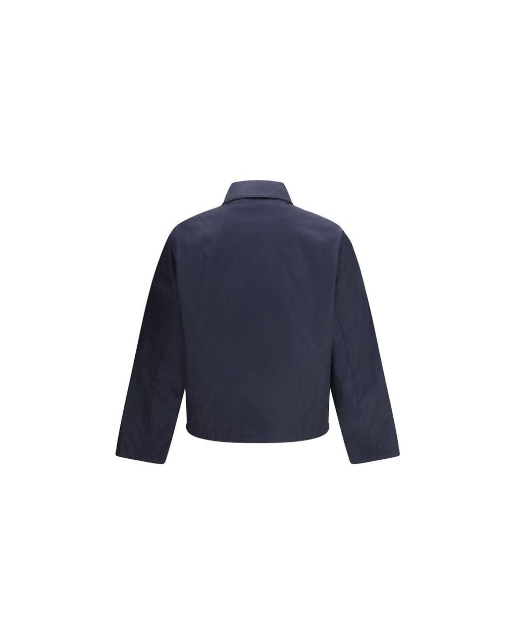 Prada Blue Nylon Shell Jacket for men