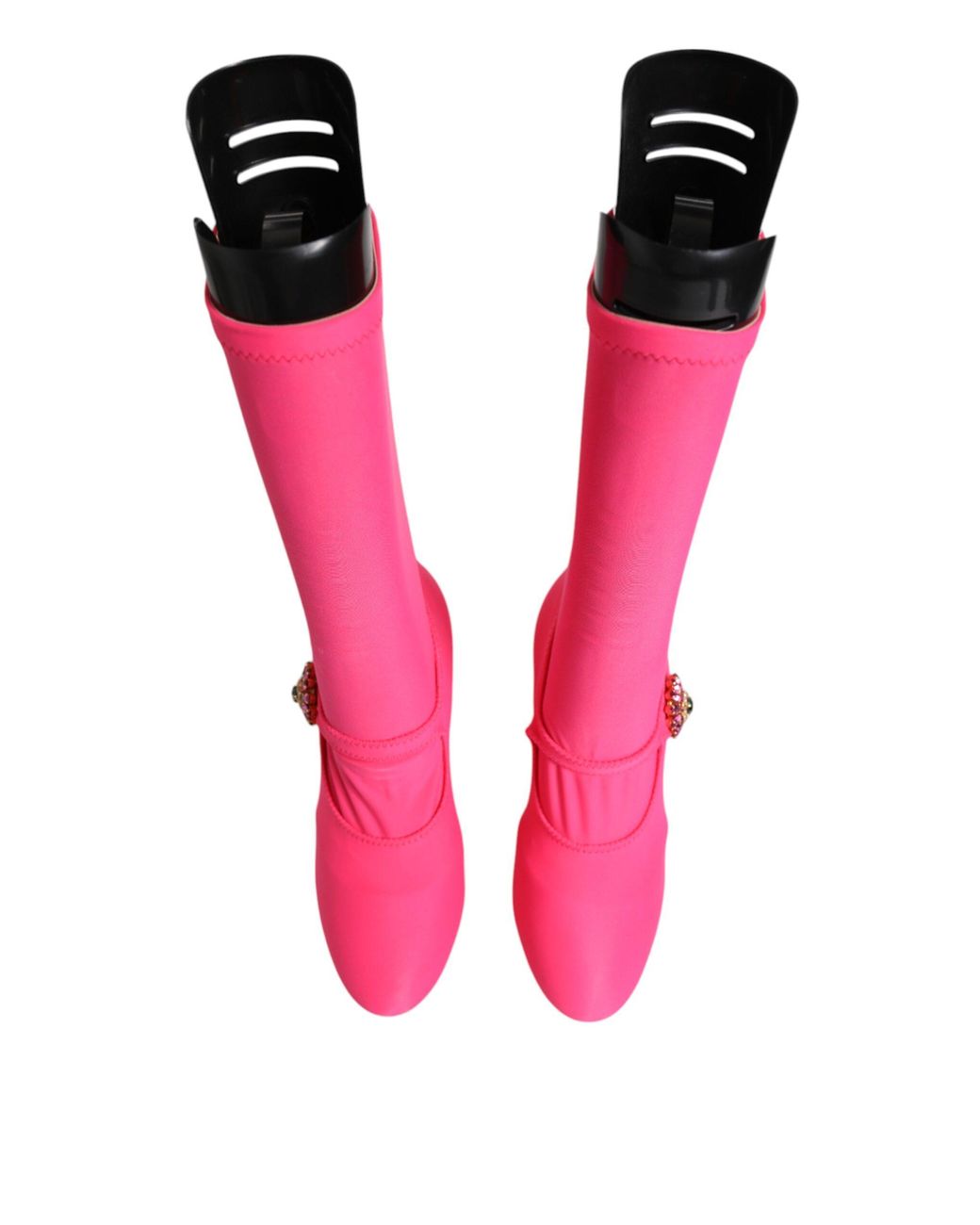 Dolce & Gabbana Pink Heeled Boots
