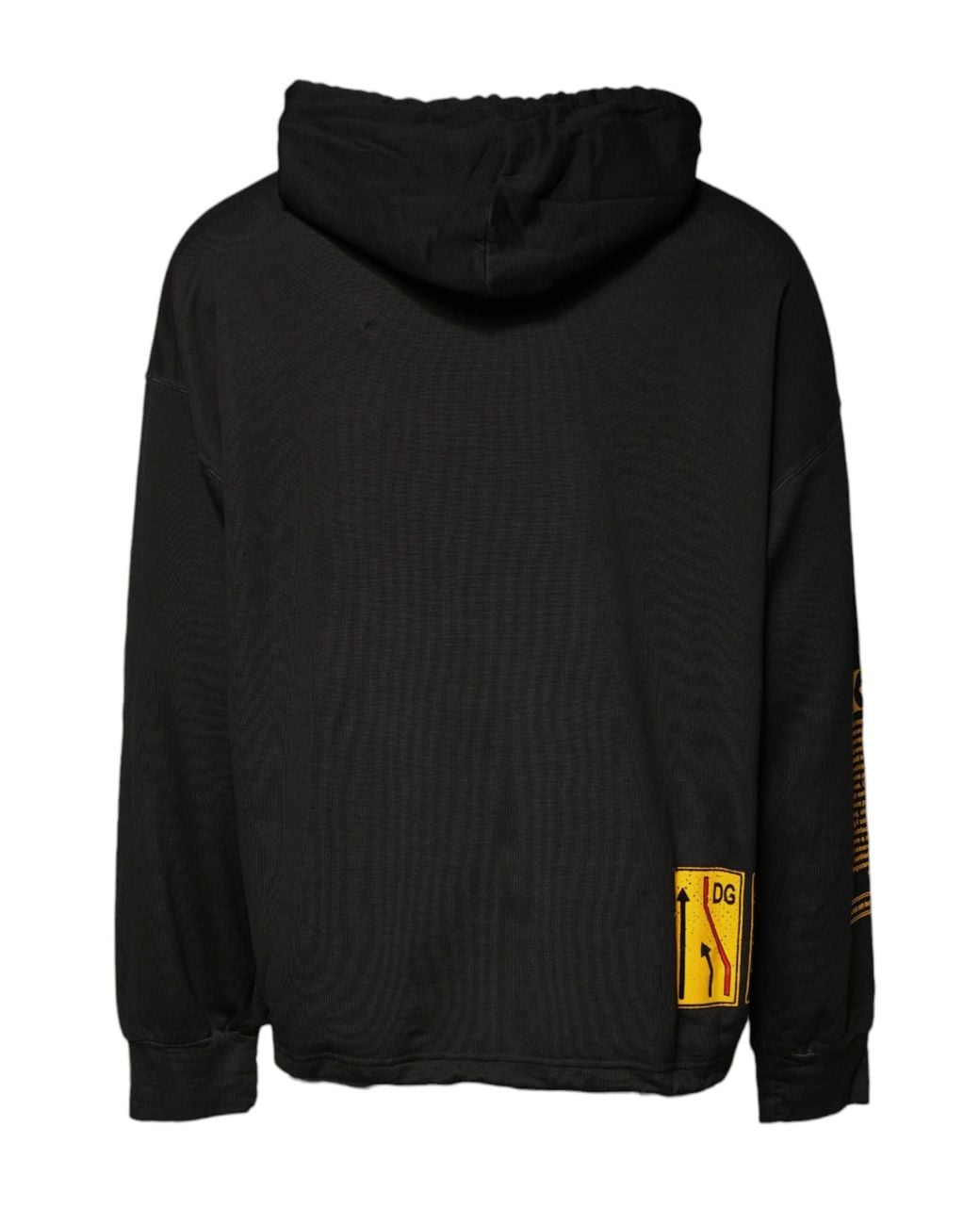 Dolce & Gabbana Black Milano Trucks Graphic Hoodie for men