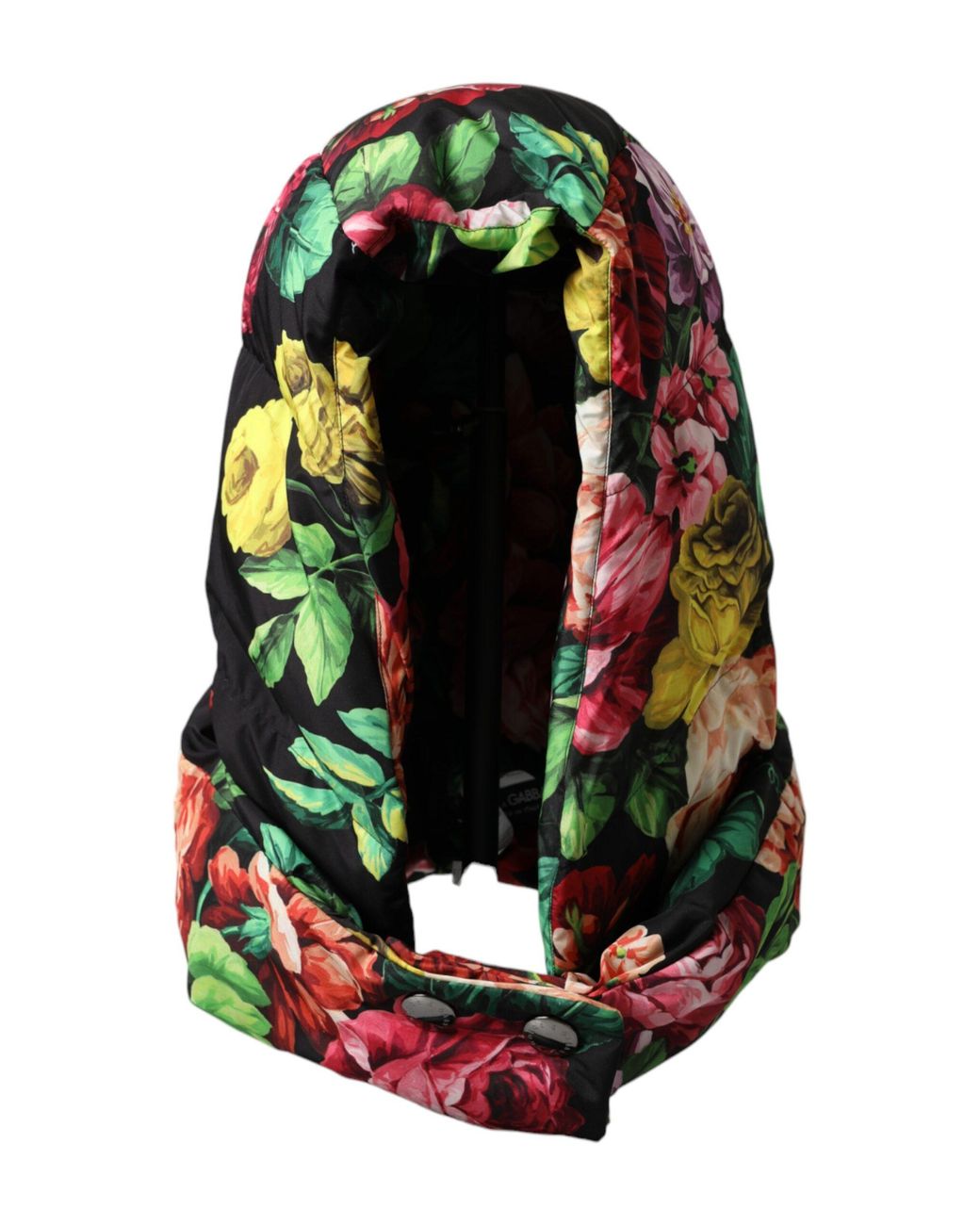Dolce & Gabbana Multicolor Floral Whole Head Wrap Hat